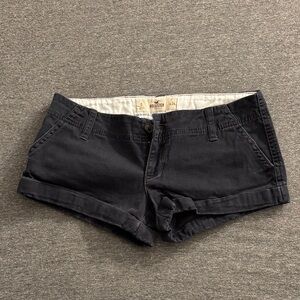 Hollister Women's Navy Blue Shorts